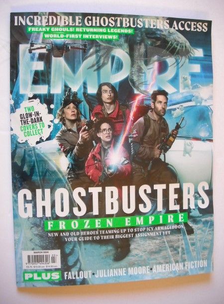 <!--2024-03-->Empire magazine - Ghostbusters Frozen Empire cover #1 (March 