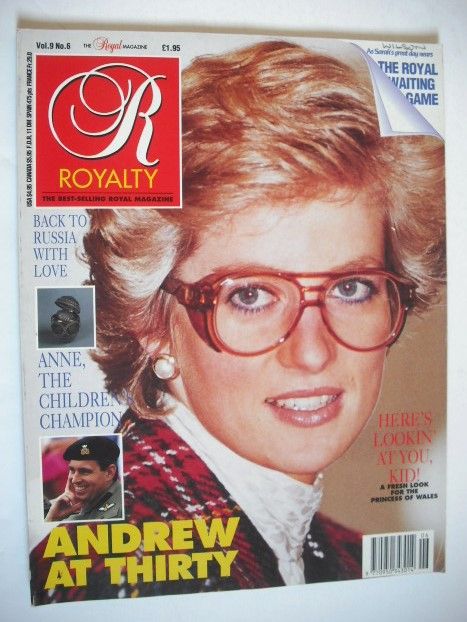 <!--0009-06-->Royalty Monthly magazine - Princess Diana cover (March 1990, 