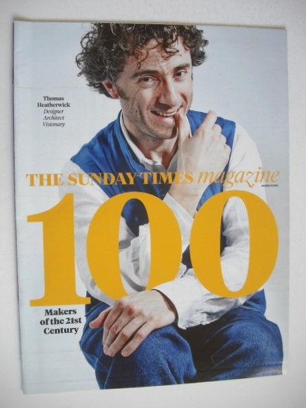 The Sunday Times magazine - Thomas Heatherwick cover (9 March 2014)