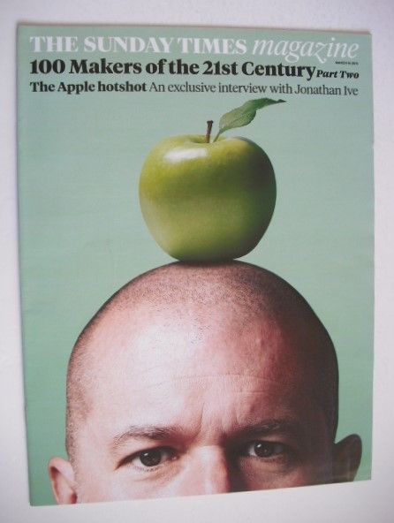 The Sunday Times magazine - Jonathan Ive cover (16 March 2014)