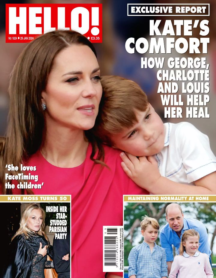 Hello! magazine - Kate Middleton cover (29 January 2024 - Issue 1824)