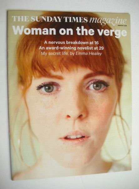 The Sunday Times magazine - Emma Healey cover (1 February 2015)