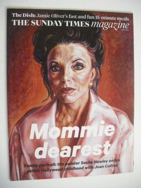 The Sunday Times magazine - Joan Collins cover (8 March 2015)