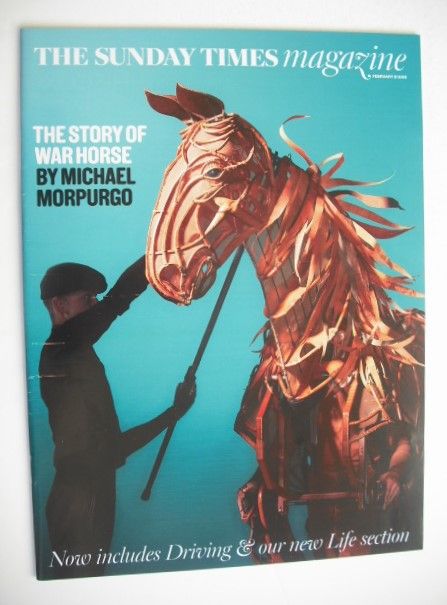 <!--2016-02-21-->The Sunday Times magazine - The Story Of War Horse cover (