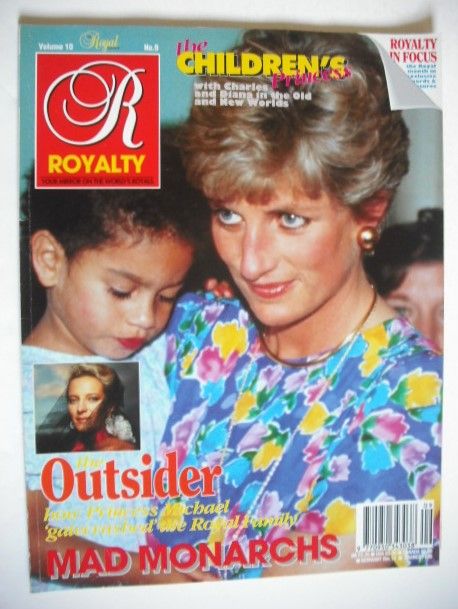 Royalty Monthly magazine - Princess Diana cover (June 1991, Vol.10 No.9)