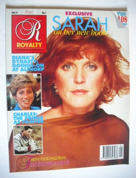 <!--0011-01-->Royalty Monthly magazine - The Duchess of York cover (October