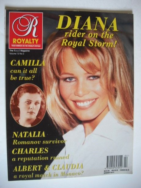 Royalty Monthly magazine - Claudia Schiffer cover (Vol.12 No.2)