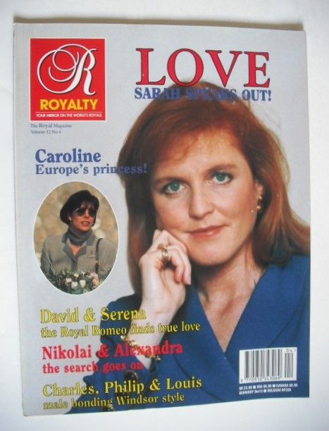 <!--0012-04-->Royalty Monthly magazine - Sarah Ferguson cover (Vol.12 No.4)
