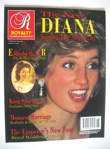 Royalty Monthly magazine - Princess Diana cover (Vol.12 No.6)