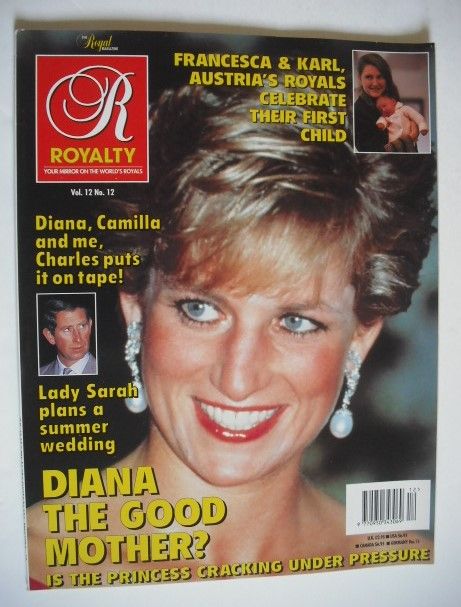 Royalty Monthly magazine - Princess Diana cover (July 1994, Vol.12 No.12)