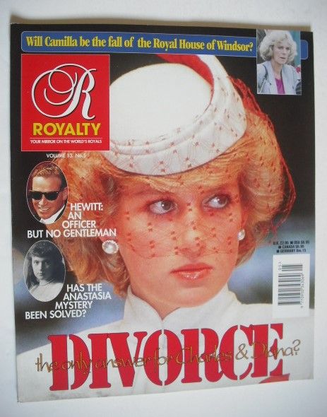 Royalty Monthly magazine - Princess Diana cover (December 1994, Vol.13 No.5)