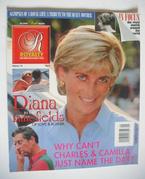 Royalty Monthly magazine - Princess Diana cover (Vol.14 No.9)