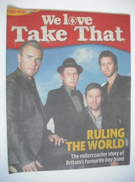 <!--2009-01-01-->Daily Mirror newspaper supplement - We Love Take That (200