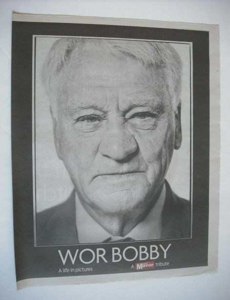<!--2009-08-01-->Daily Mirror newspaper supplement - Bobby Robson (1 August