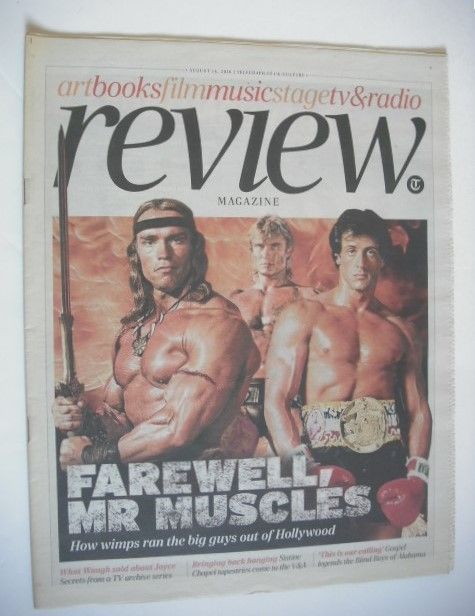 <!--2010-08-14-->The Daily Telegraph Review newspaper supplement - 14 Augus