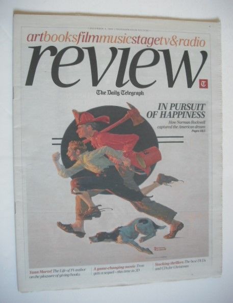 <!--2010-12-04-->The Daily Telegraph Review newspaper supplement - 4 Decemb