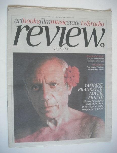 The Daily Telegraph Review newspaper supplement - 15 May 2010 - Pablo Picasso cover