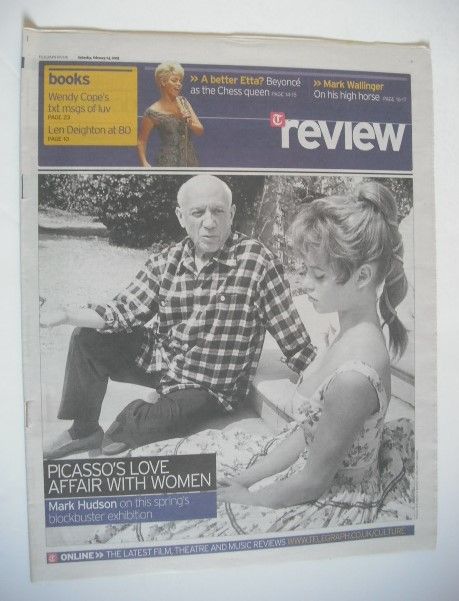 The Daily Telegraph Review newspaper supplement - 14 February 2009 - Pablo Picasso cover
