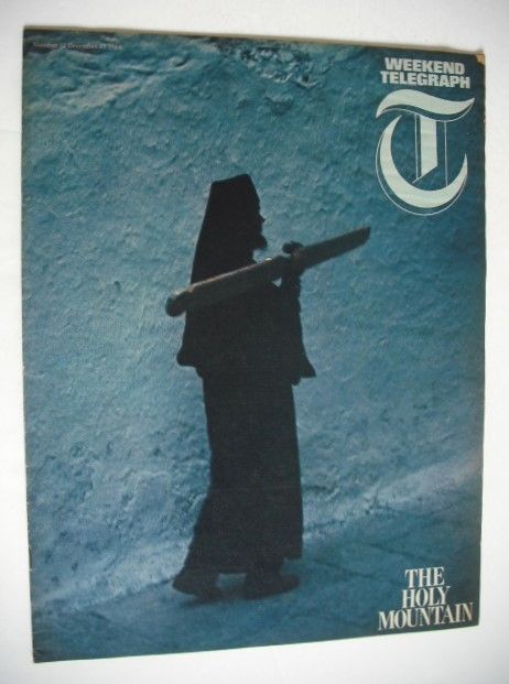 Weekend Telegraph magazine - The Holy Mountain cover (11 December 1964)
