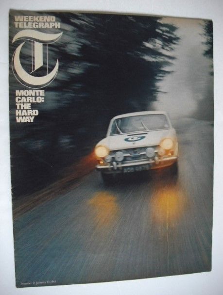 Weekend Telegraph magazine - Monte Carlo The Hard Way cover (15 January 1965)