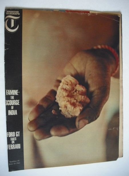 <!--1965-06-18-->Weekend Telegraph magazine - Famine cover (18 June 1965)