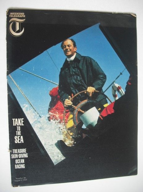 Weekend Telegraph magazine - Take To The Sea cover (6 August 1965)