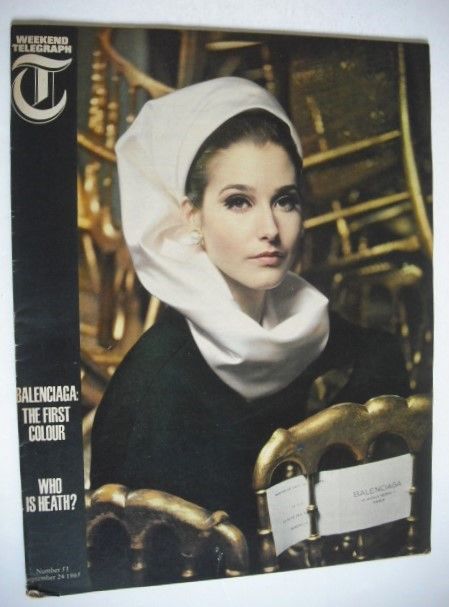 Weekend Telegraph magazine - Balenciaga cover (24 September 1965)