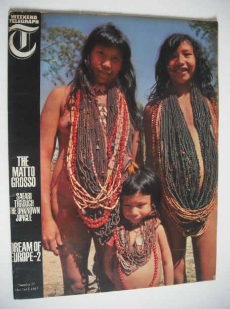 Weekend Telegraph magazine - The Matto Grosso cover (8 October 1965)