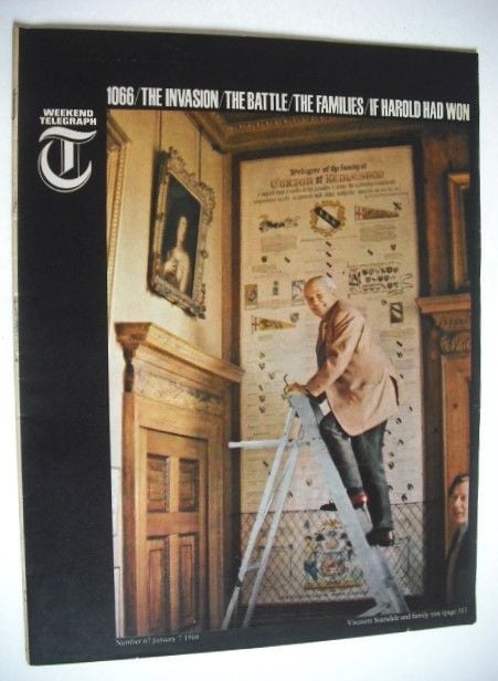 Weekend Telegraph magazine - Viscount Scarsdale cover (7 January 1966)