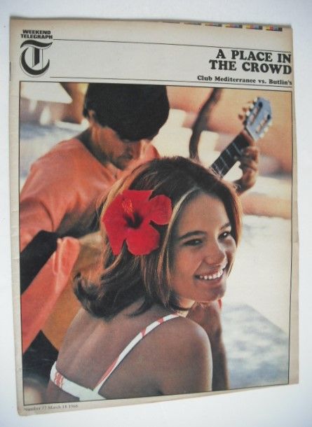 Weekend Telegraph magazine - A Place In The Crowd cover (18 March 1966)