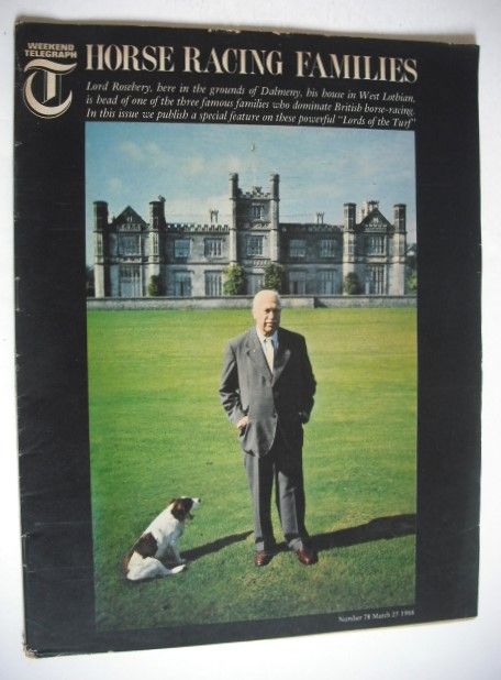 Weekend Telegraph magazine - Lord Rosebery cover (25 March 1966)