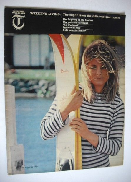 Weekend Telegraph magazine - Gaia Mostyn-Owen cover (19 August 1966)