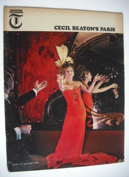<!--1966-09-02-->Weekend Telegraph magazine - Cecil Beaton's Paris cover (2