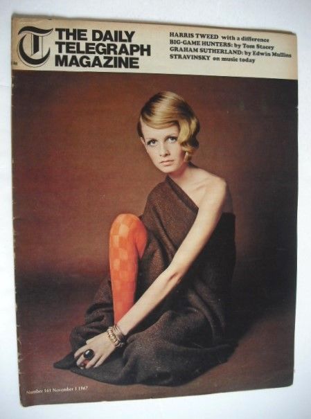 The Daily Telegraph magazine - Twiggy cover (3 November 1967)