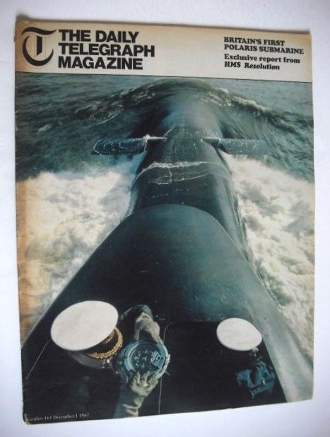 The Daily Telegraph magazine - Polaris Submarine cover (1 December 1967)