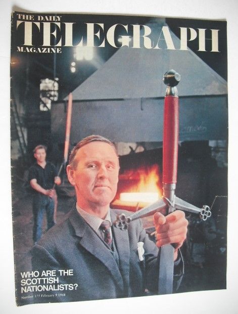 The Daily Telegraph magazine - William Wolfe cover (9 February 1968)