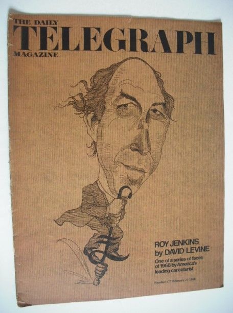 The Daily Telegraph magazine - Roy Jenkins cover (23 February 1968)
