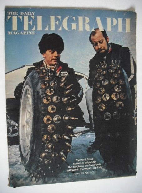 The Daily Telegraph magazine - Clement Freud cover (10 April 1970)