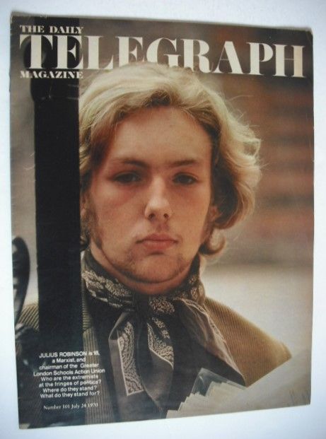 <!--1970-07-24-->The Daily Telegraph magazine - Julius Robinson cover (24 J