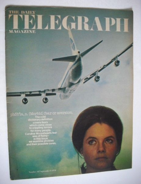 The Daily Telegraph magazine - Phobia cover (4 September 1970)