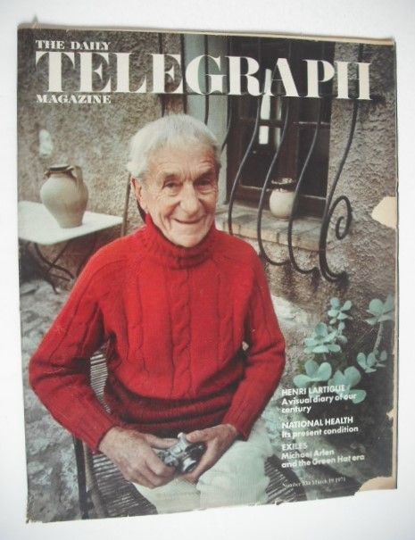 The Daily Telegraph magazine - Jacques Henri Lartigue cover (19 March 1971)
