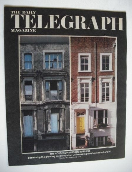 <!--1973-01-12-->The Daily Telegraph magazine - House Conversion cover (12 