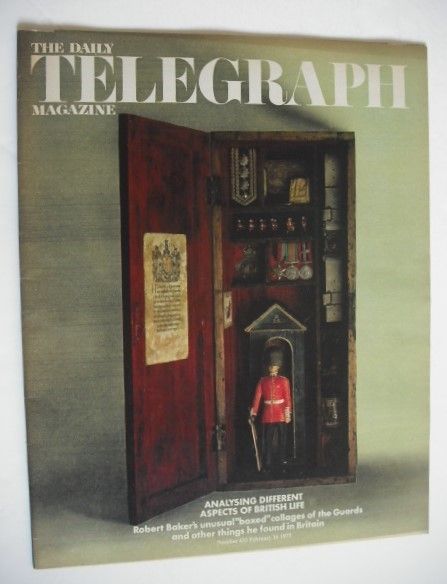 The Daily Telegraph magazine - Aspects Of British Life cover (16 February 1973)