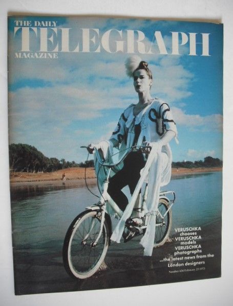 <!--1973-02-23-->The Daily Telegraph magazine - Veruschka cover (23 Februar