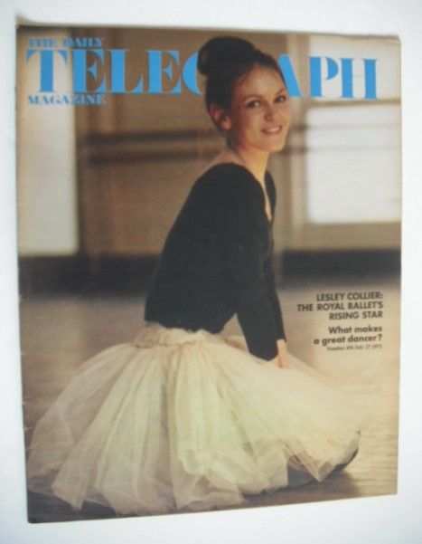 The Daily Telegraph magazine - Lesley Collier cover (27 July 1973)