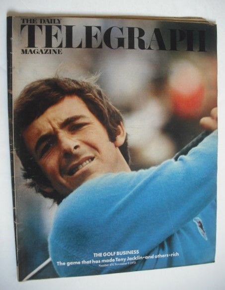 The Daily Telegraph magazine - Tony Jacklin cover (9 November 1973)