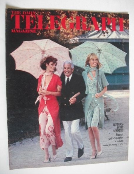 The Daily Telegraph magazine - Pret-A-Porter Clothes cover (11 January 1974)