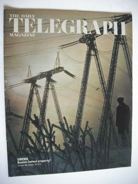The Daily Telegraph magazine - Siberia cover (25 January 1974)