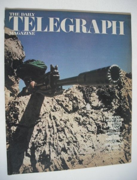 <!--1971-04-23-->The Daily Telegraph magazine - Oman cover (23 April 1971)