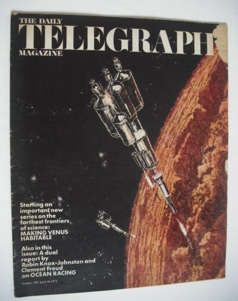 The Daily Telegraph magazine - Making Venus Habitable cover (30 April 1971)